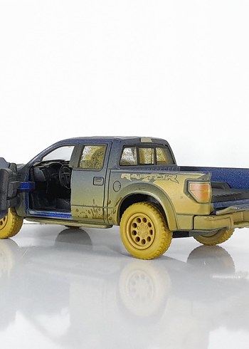 Beden Renk Kinsmart Ford F-150 SVT Raptor SuperCrew Diecast Model Araba