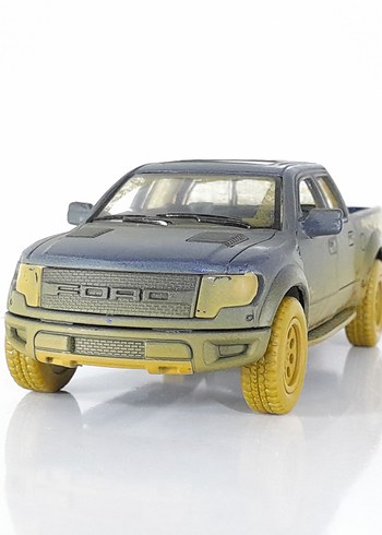 Kinsmart Ford F-150 SVT Raptor SuperCrew Diecast Model Araba