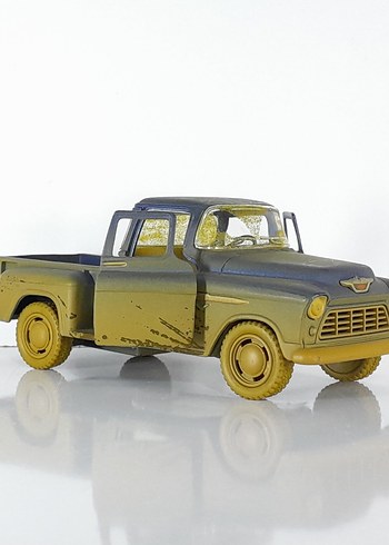 Beden Kinsmart Chevy Stepside Pick-Up Diecast Model Araba