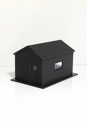 3D Baskı Diorama Maket Garaj V1