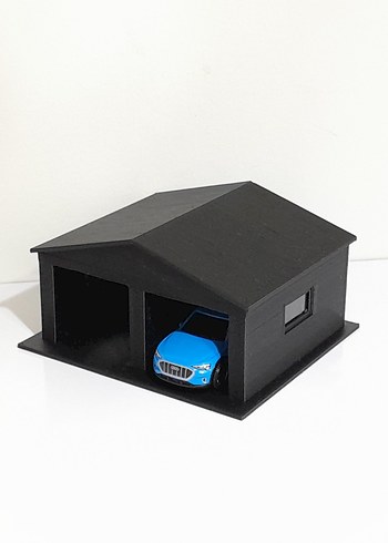 Beden 3D Baskı Diorama Maket Garaj V2