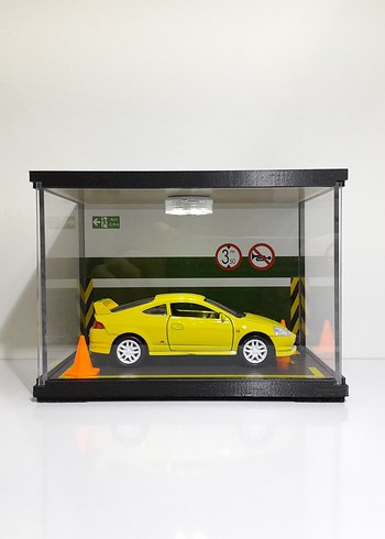 Beden 3D Baskı Diorama Işıklı Otopark