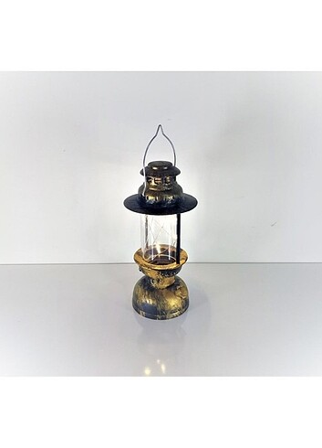 Nostaljik Ledli Gaz Lambası