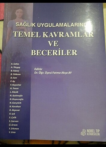 Sağlık Uygulamalarında Temel Kavramlar ve Beceriler