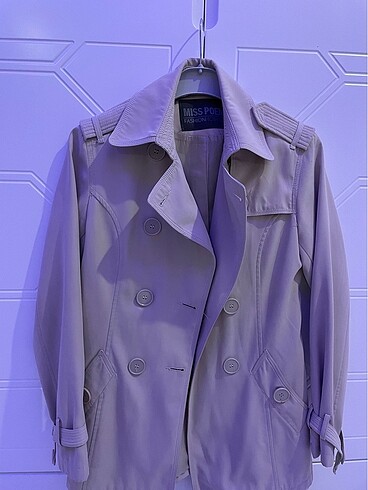 Misspoem trenchcoat