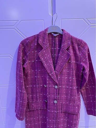 Tüvit blazer ceket