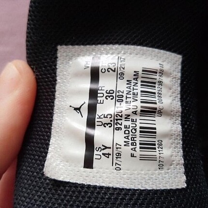 Nike Jordan orijinal ayakkabı
