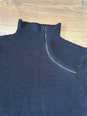 Mavi Jeans Mavi Erkek Fermuarlı Kazak