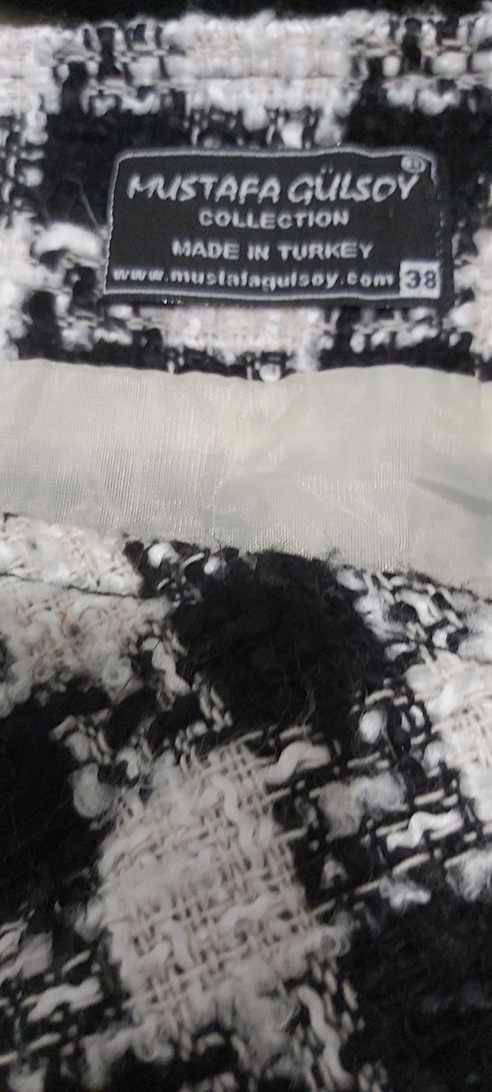 Gri Örgü Midi Kadın Etek - Görsel 4