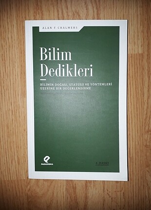 Bilim Dedikleri (Alan F. Chalmers) 