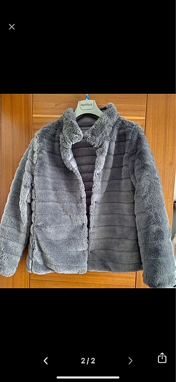 Jimmy Key jimmy key çift taraflı şişme peluş mont