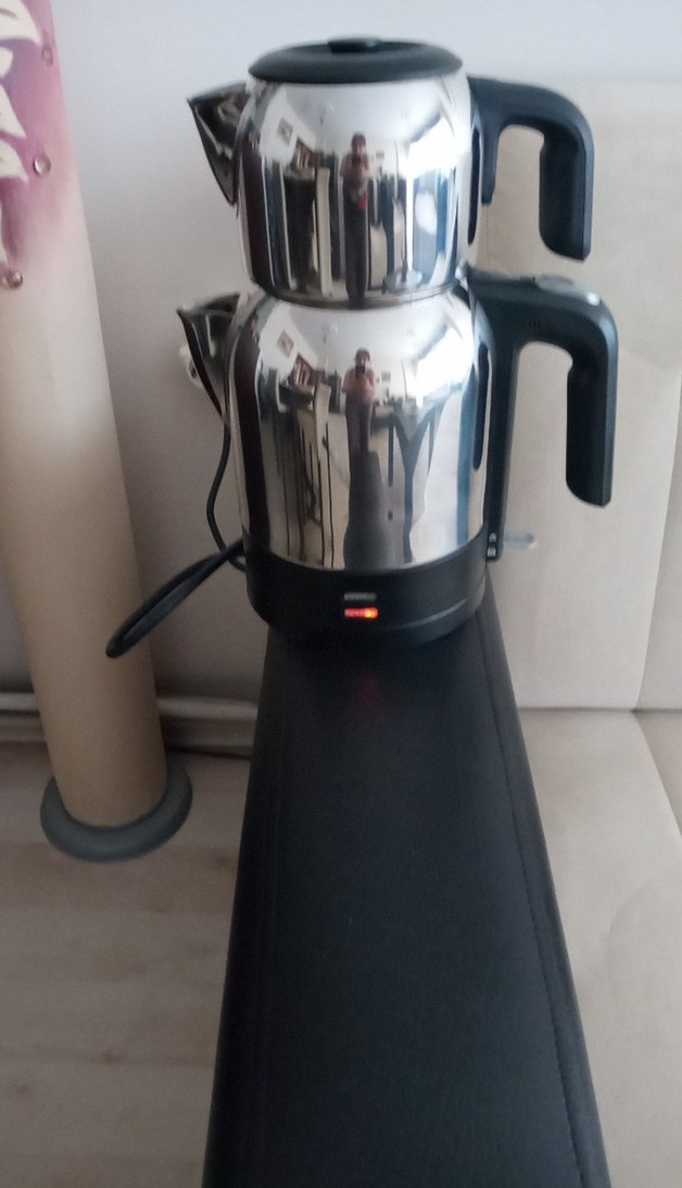 Gri Elektrikli Çaydanlık Seti - Görsel 5