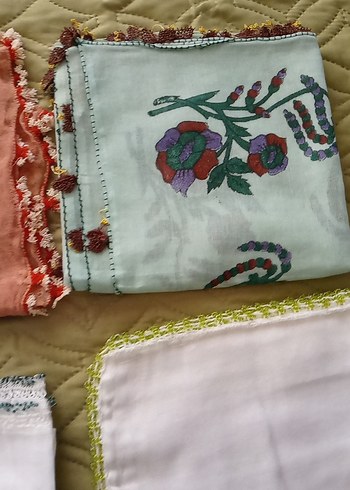  Beden Dantel Detaylı Bohem Kadın Fular