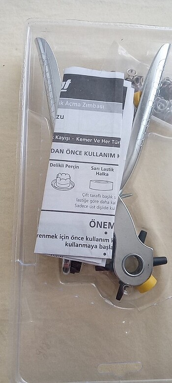  Beden gri Renk Deri ve suni deri delme makinesi 