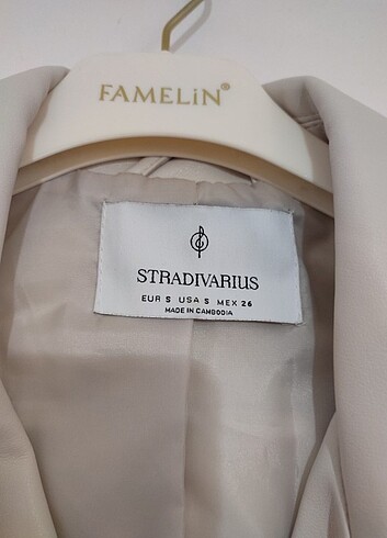 s Beden stradivarius deri ceket