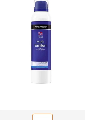 Neutrogena Neutrogena Hızlı Emilen Vücut Spreyi