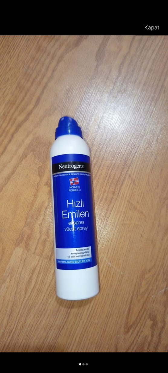 Neutrogena Hızlı Emilen Vücut Spreyi - Görsel 2
