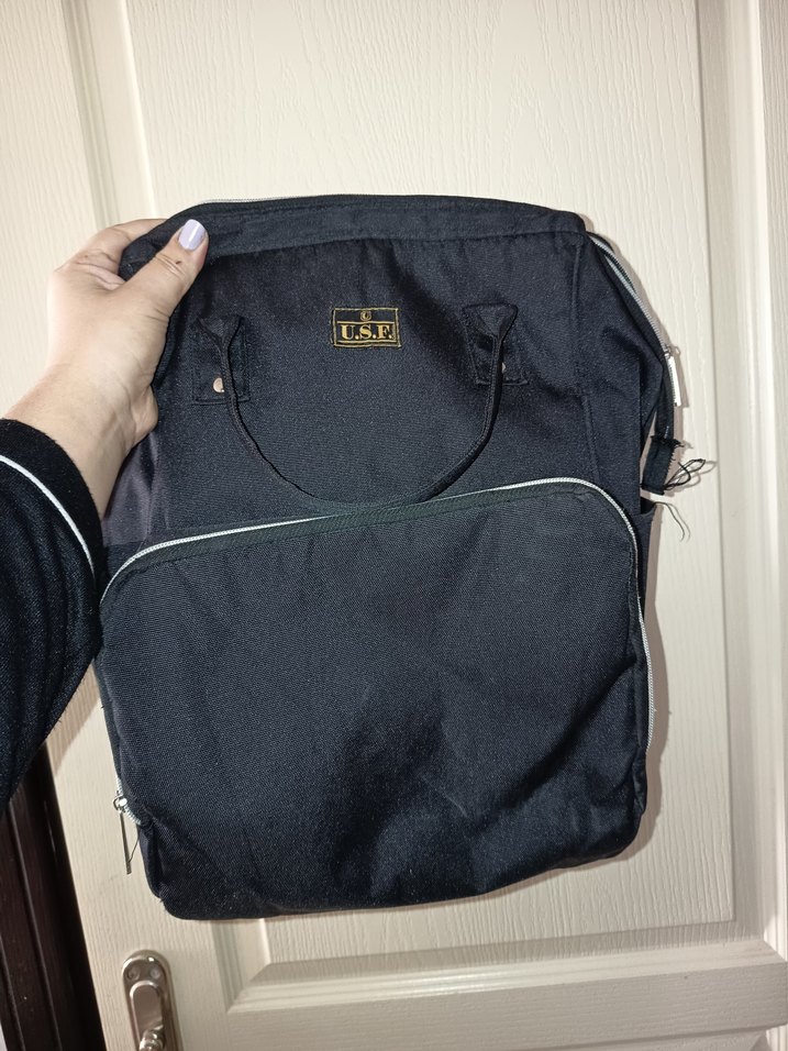 Siyah Bebek Bakım Çantası - Görsel 3