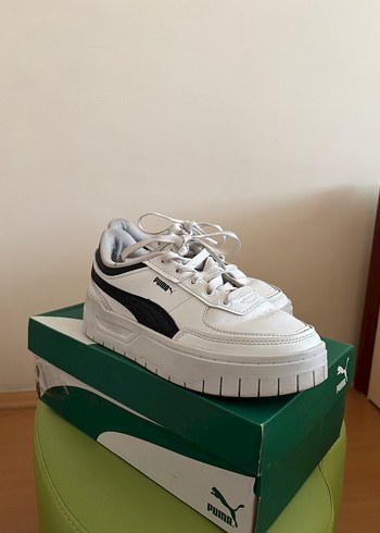 Kadın Beyaz Platform Spor Ayakkabı - Görsel 2