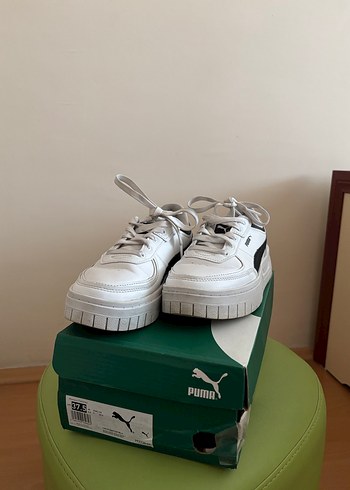 Kadın Beyaz Platform Spor Ayakkabı - Görsel 8