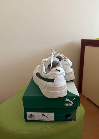 Beyaz Platform Topuklu Puma Kadın Spor Ayakkabı - Görsel 2