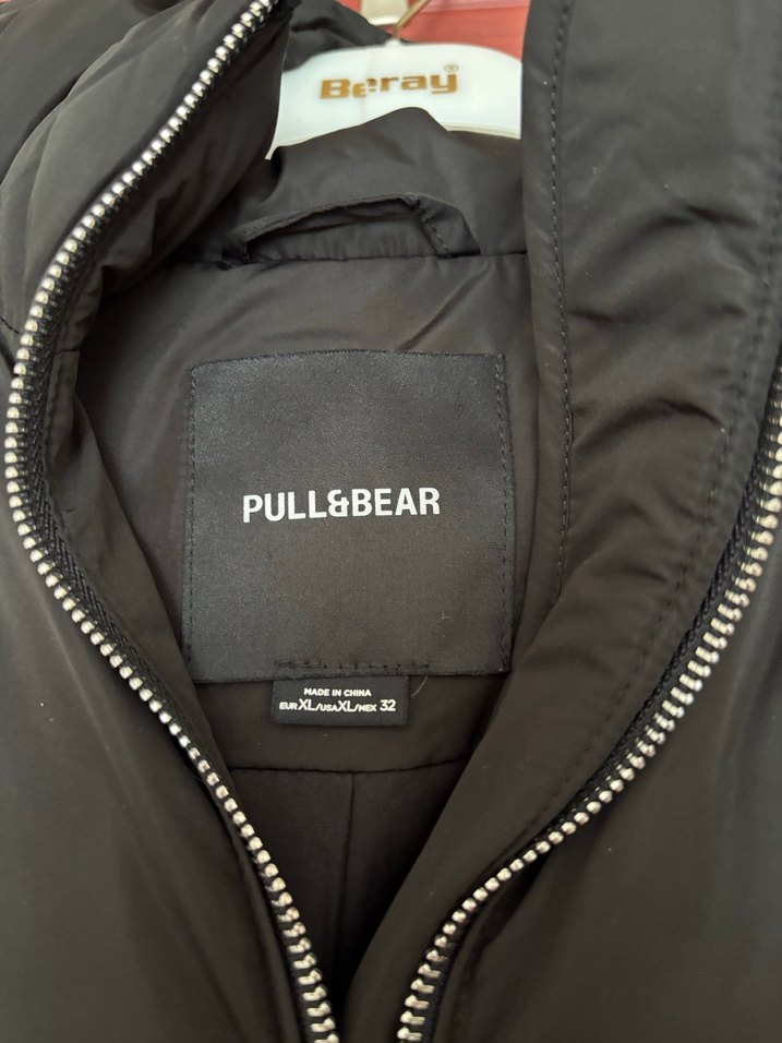 Kadın Siyah Uzun Fermuarlı Yelek - Görsel 2