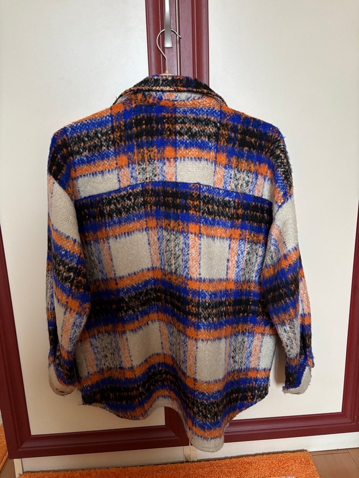 Düğmeli Çok Renkli Kadın Gömlek - Görsel 2