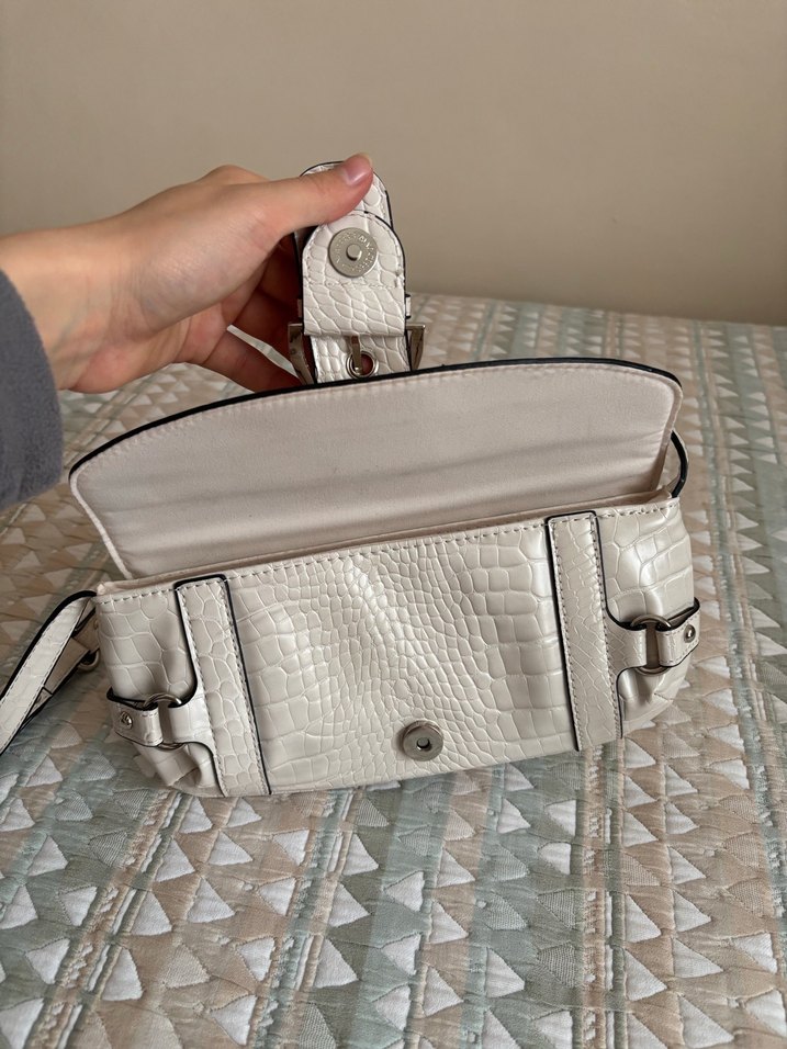 Beyaz Kadın Çanta - Görsel 4