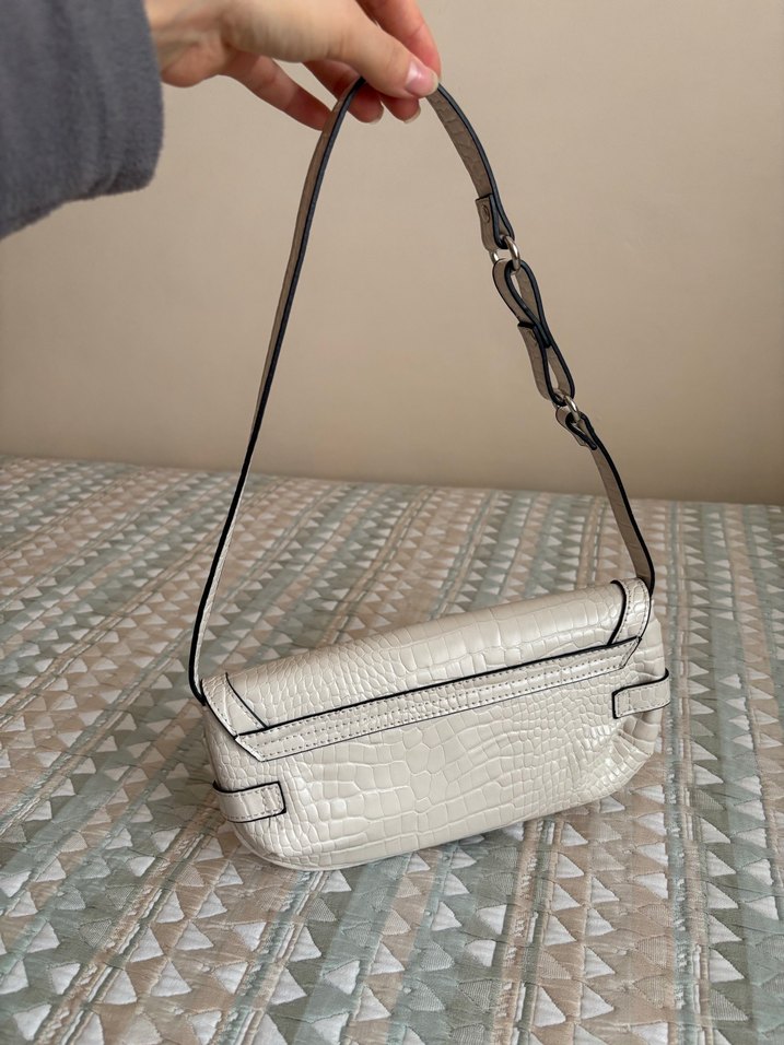 Beyaz Kadın Çanta - Görsel 2