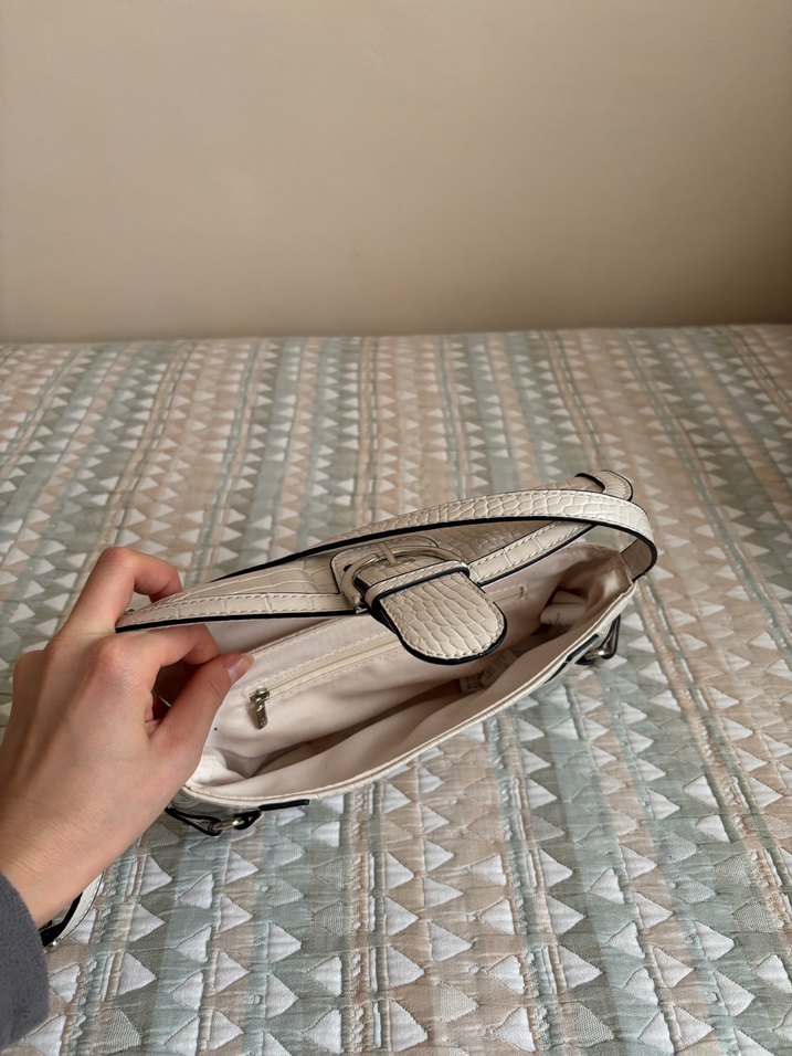 Beyaz Kadın Çanta - Görsel 5