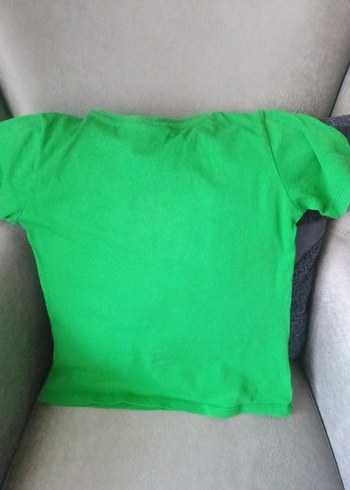 6 Yaş Beden yeşil Renk Yeşil PJ Masks Baskılı Erkek Çocuk Tişörtü