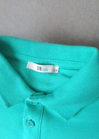 LTB erkek Çocuk Turkuaz Kısa Kollu Polo Tişört