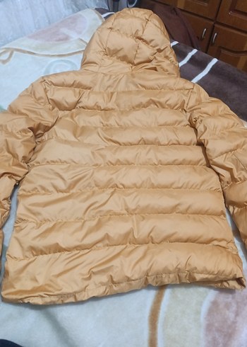 Bej Erkek Şişme Mont Fermuarlı - Görsel 5