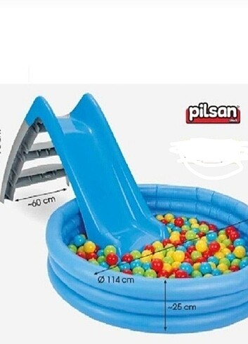 PİLSAN Kaydıraklı Oyun Seti