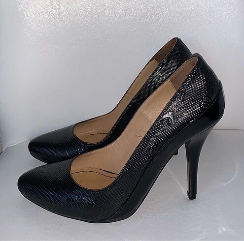 Pierre Cardin Siyah Bayan Ayakkabı
