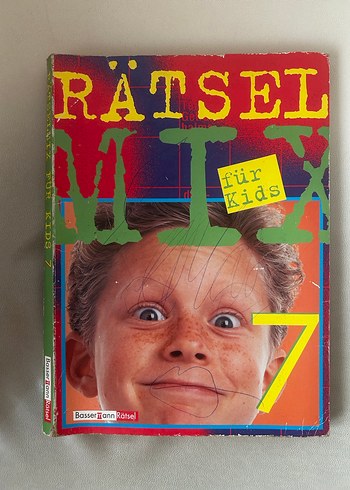 Rätsel Mix 7 Çocuklar için Bulmaca Kitabı