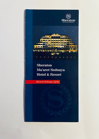 Sheraton Suriye broşür. - Görsel 5