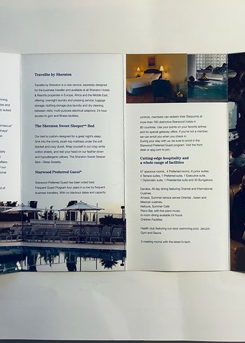 Sheraton Suriye broşür. - Görsel 3