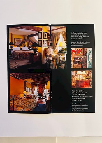 Paris Relais Saint-Germain broşür - Görsel 2