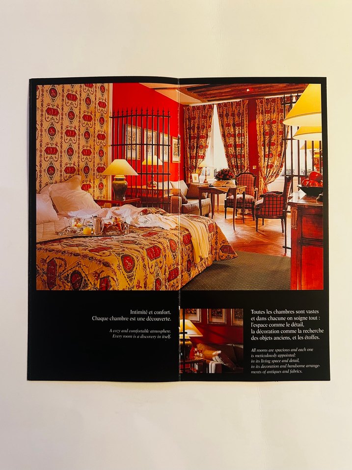 Paris Relais Saint-Germain broşür - Görsel 3