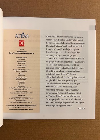Kırklareli Doğa, Tarih ve Sanat Kitabı - Görsel 2