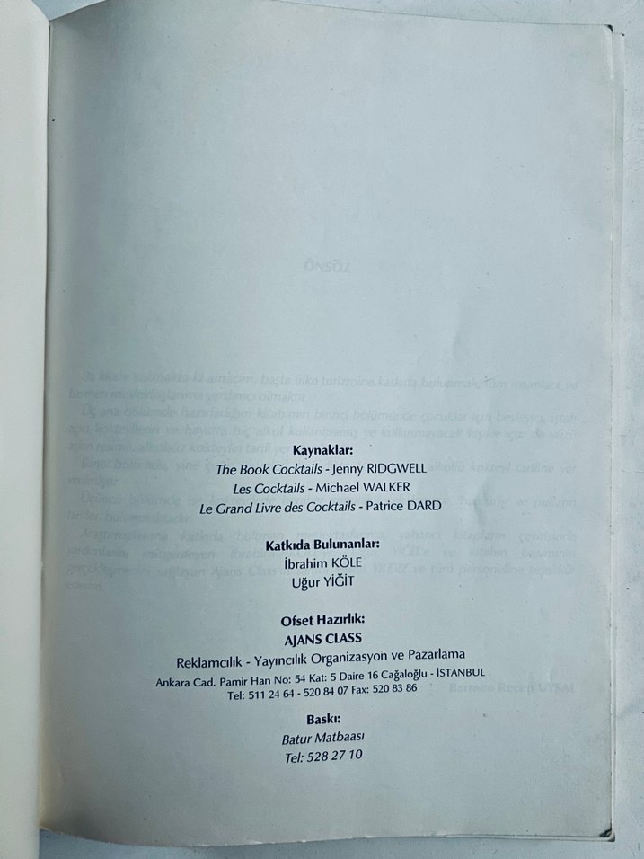 7'den 70'e 1001 Kokteyl Kitabı - Görsel 3