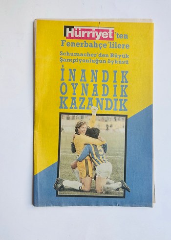 Fenerbahçe Şampiyonluk Hikayesi dergisi