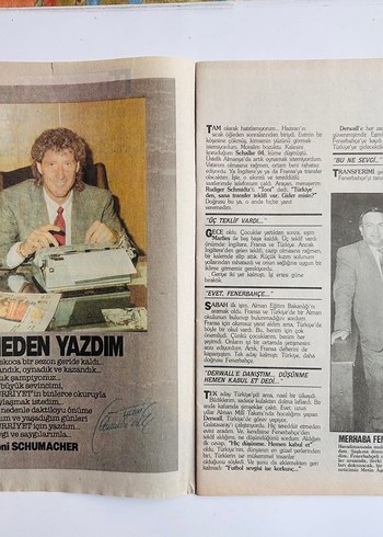 Beden Fenerbahçe Şampiyonluk Hikayesi dergisi
