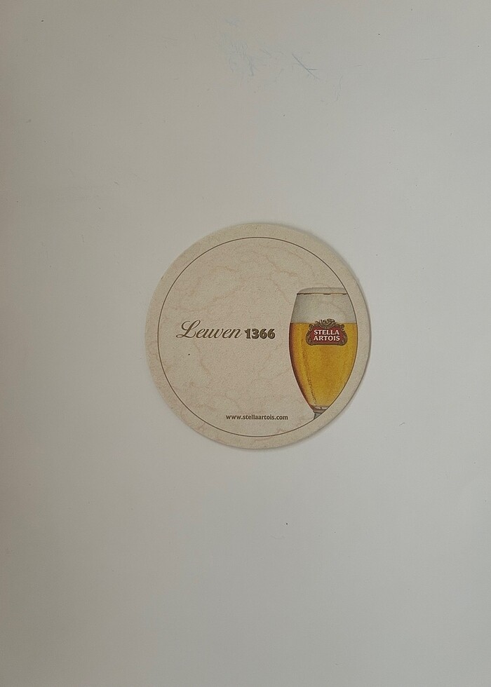 Stella Artois  Bardak Altlığı. - Görsel 2