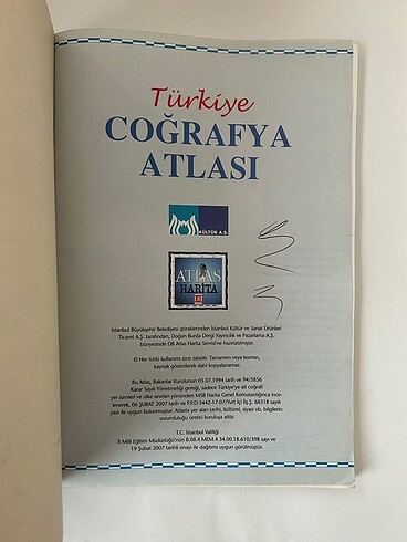 Türkiye Coğrafya Atlası. - Görsel 2