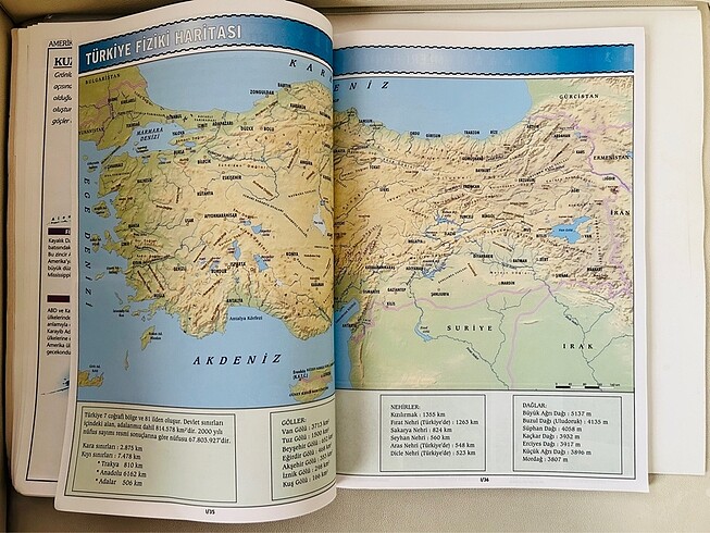 Türkiye Coğrafya Atlası. - Görsel 6