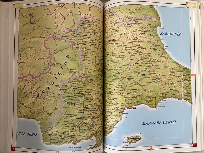 Türkiye Coğrafya Atlası. - Görsel 12