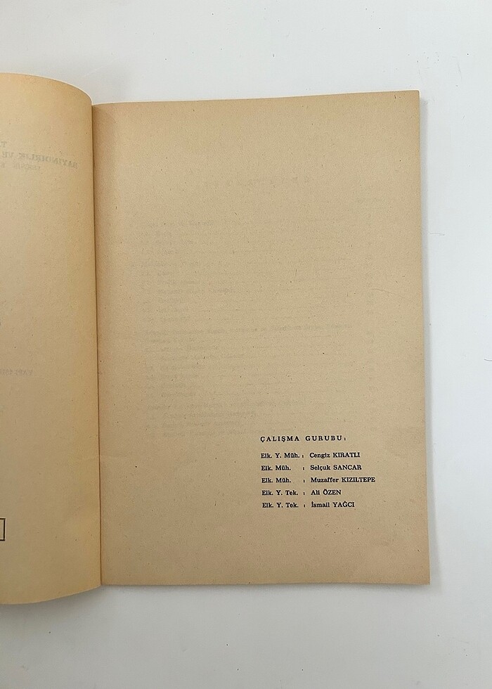 1984 Asansör teknik kitap. - Görsel 2