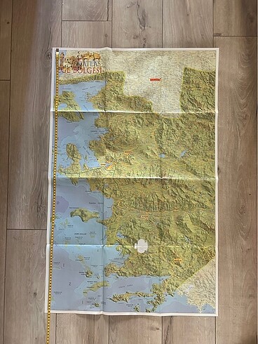 Ege Bölgesi Harita.